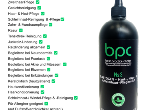 bpc №3 Multifunktionspflege & Reinigung OHNE Schaum & Tenside