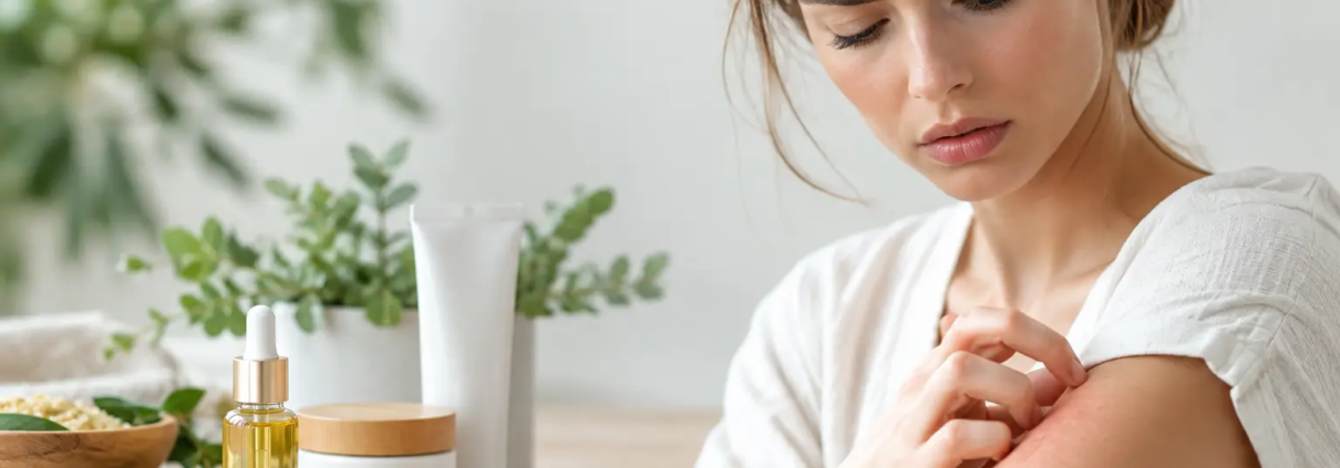 Bei Naturkosmetik sind Allergien keine Seltenheit