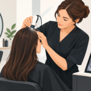 Kopfhautberatung im Friseursalon professionell